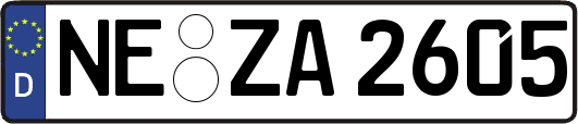 NE-ZA2605
