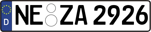 NE-ZA2926