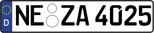 NE-ZA4025