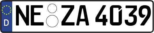 NE-ZA4039