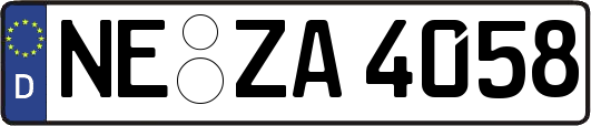 NE-ZA4058