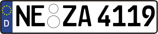NE-ZA4119