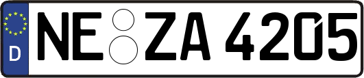 NE-ZA4205