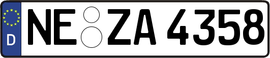 NE-ZA4358