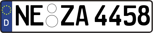 NE-ZA4458