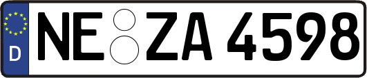 NE-ZA4598