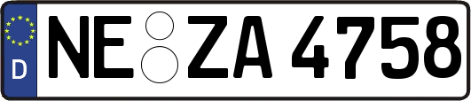 NE-ZA4758