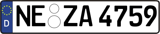 NE-ZA4759