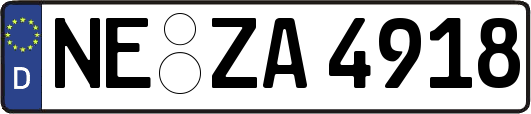 NE-ZA4918