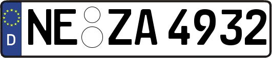 NE-ZA4932