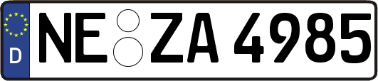 NE-ZA4985