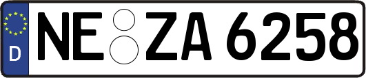 NE-ZA6258