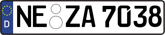 NE-ZA7038