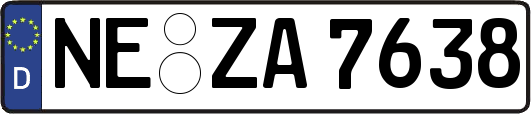 NE-ZA7638