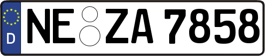 NE-ZA7858