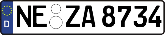 NE-ZA8734