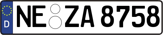NE-ZA8758