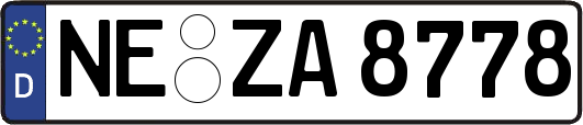 NE-ZA8778