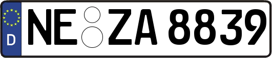 NE-ZA8839