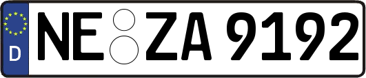 NE-ZA9192