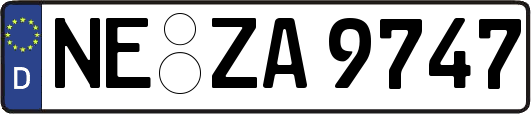 NE-ZA9747