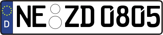 NE-ZD0805
