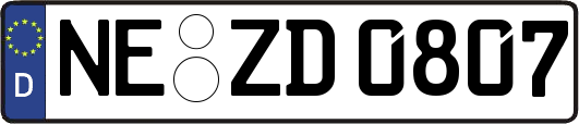 NE-ZD0807