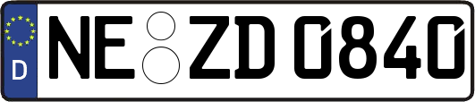 NE-ZD0840