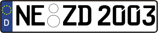 NE-ZD2003