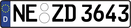 NE-ZD3643