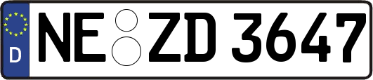 NE-ZD3647