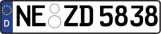 NE-ZD5838