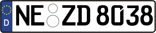 NE-ZD8038