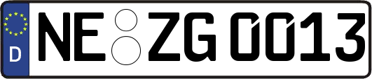 NE-ZG0013