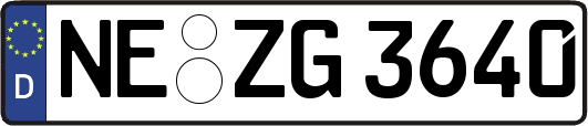 NE-ZG3640