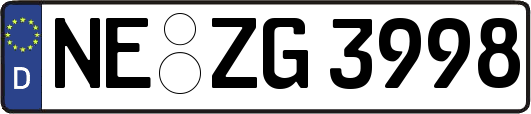 NE-ZG3998