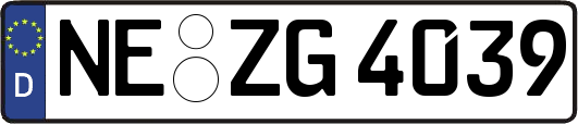 NE-ZG4039