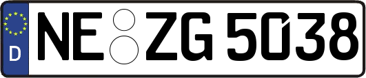 NE-ZG5038