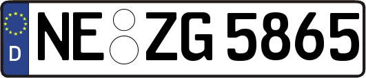 NE-ZG5865