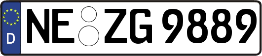 NE-ZG9889