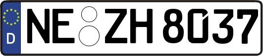 NE-ZH8037