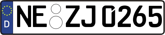 NE-ZJ0265