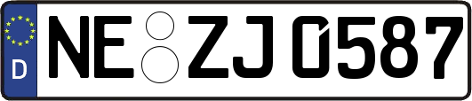 NE-ZJ0587