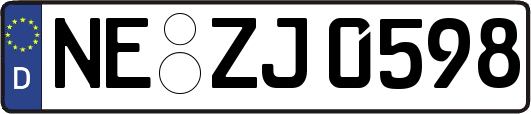 NE-ZJ0598