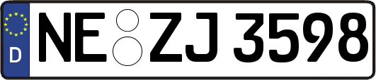 NE-ZJ3598
