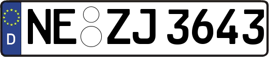NE-ZJ3643