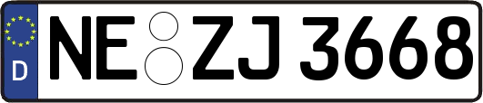 NE-ZJ3668