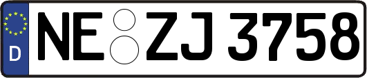NE-ZJ3758