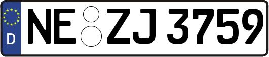 NE-ZJ3759