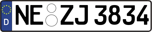 NE-ZJ3834